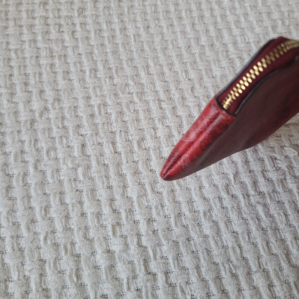 Coach Signature Red Wristlet - Picture 4 of 11